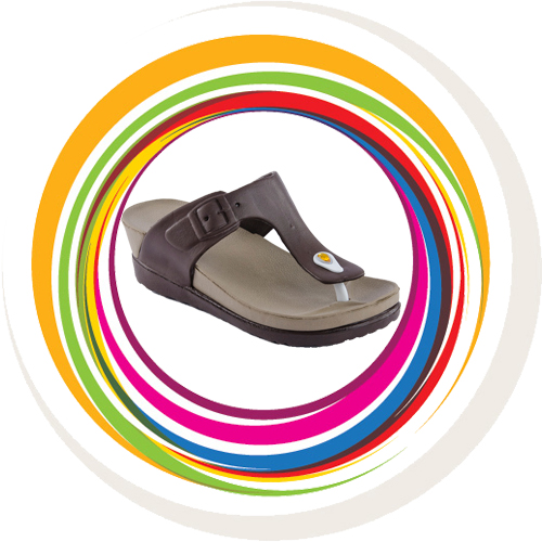 Bristo Wedges - Brown 1