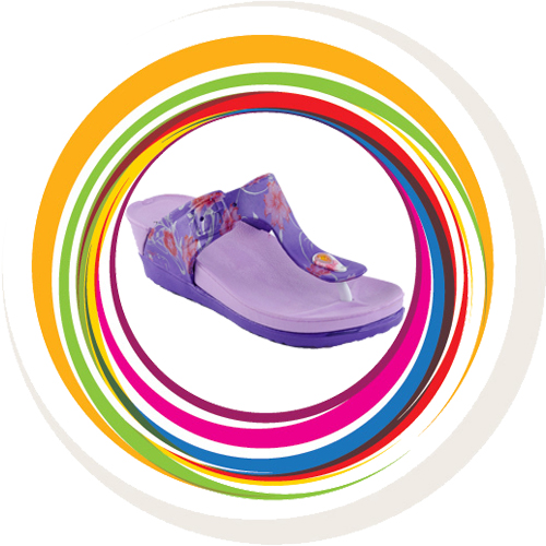 Bristo Wedges - Lilac 1