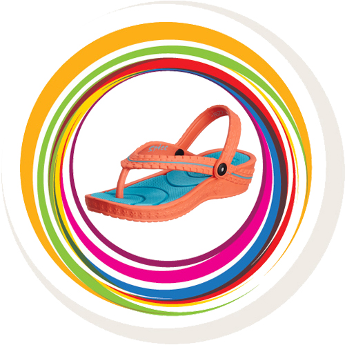 CAPRI - Peach Light Blue 1