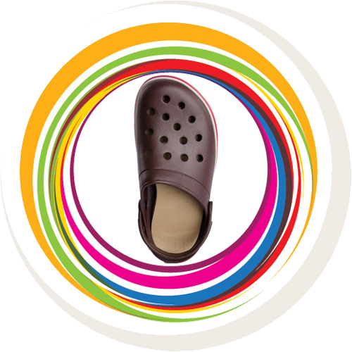Garden Clogs - Dark Brown 2