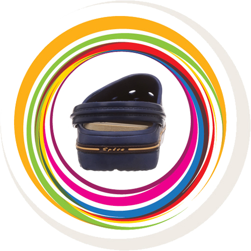 Garden Clogs - Navy Blue 3