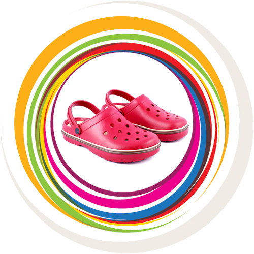 Garden Clogs - Red 2