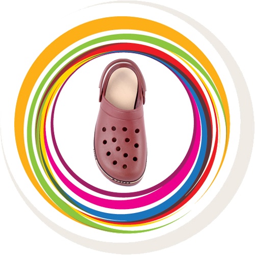 Garden Clogs - Spice band - Brown 6