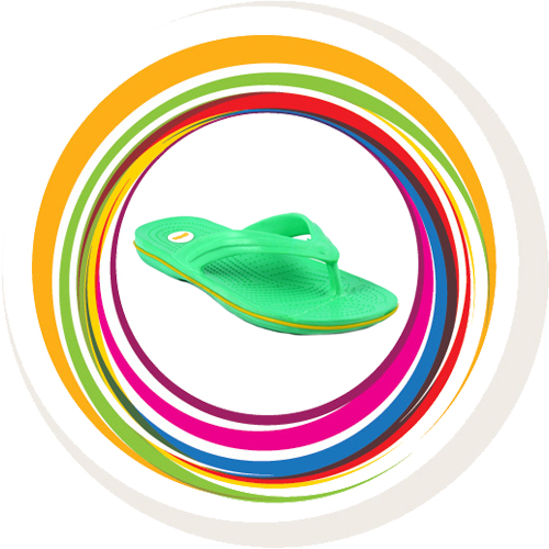 Glider-v-shape - Green (Yellow Border) 1