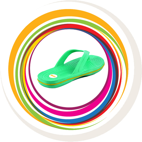 Glider-v-shape - Green (Yellow Border) 4