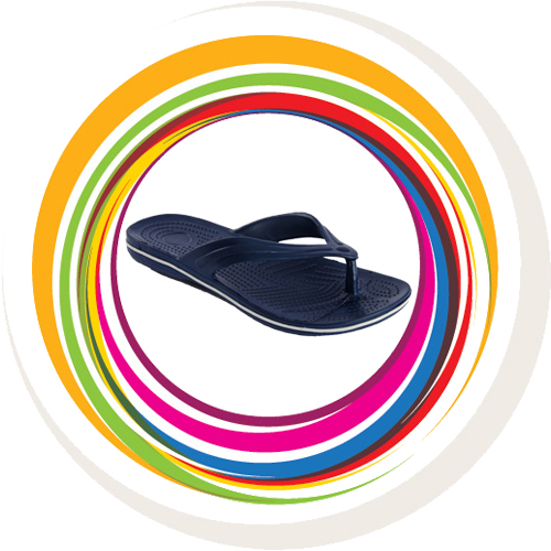 Glider-v-shape - Navy Blue (White Border) 1