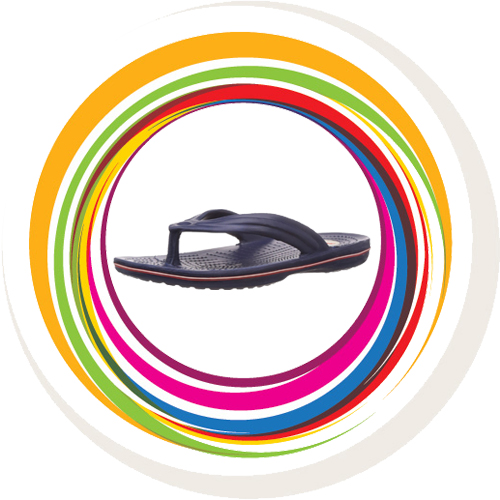 Glider-v-shape - Navy Blue (White Red Parallel Border) 1