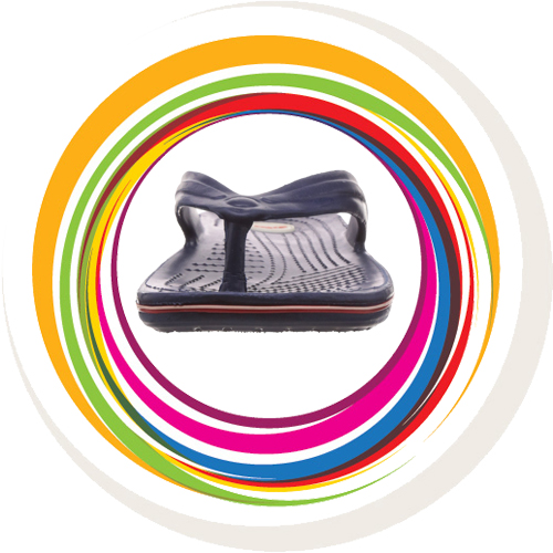 Glider-v-shape - Navy Blue (White Red Parallel Border) 2