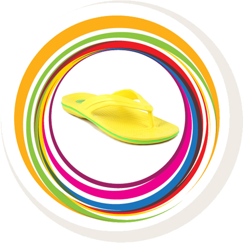 Glider-v-shape - Yellow (Green Border) 1