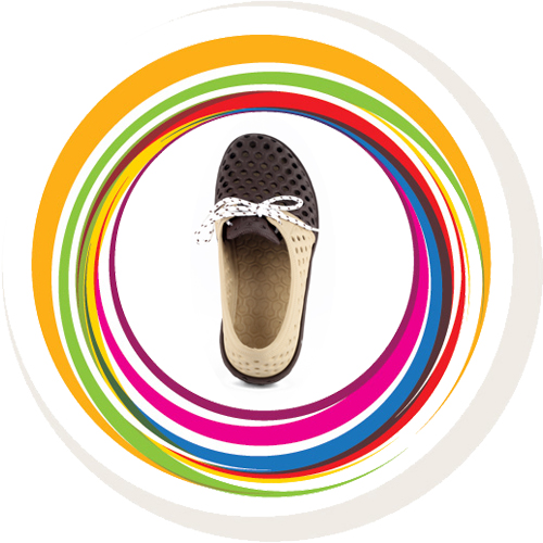 Laced Shoe - Beige & Brown 6