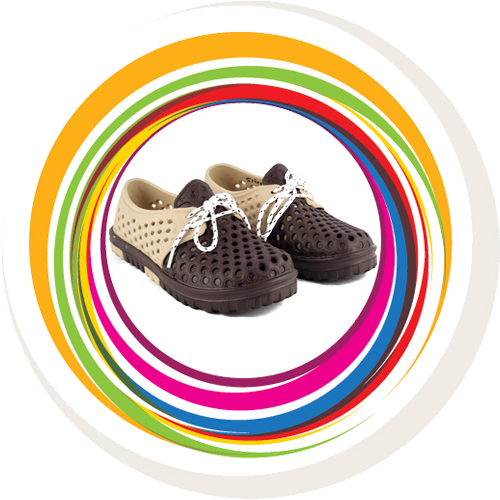 Laced Shoe - Beige & Brown 7