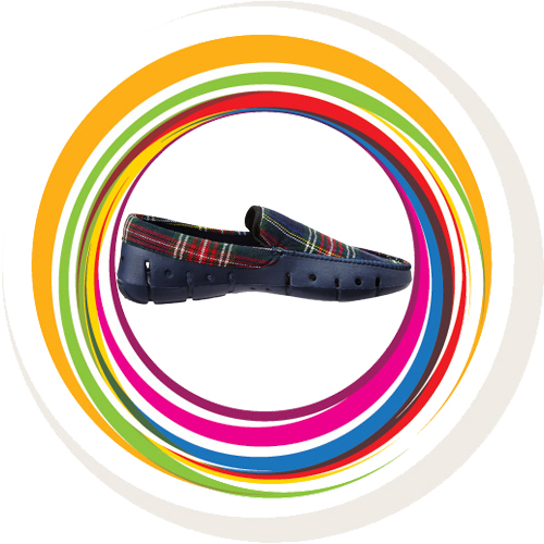 Men Loafer -Scotish Check -Blue 12