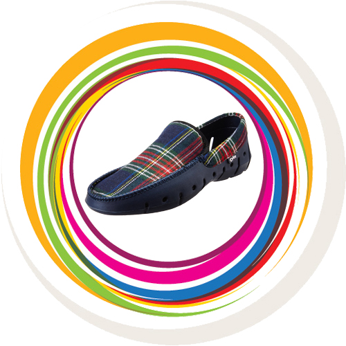 Men Loafer -Scotish Check -Blue 7
