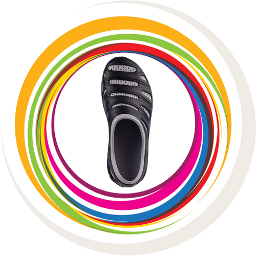 Men Trot - Black Grey 6