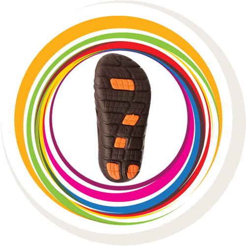 Men Trot - Black Orange 4