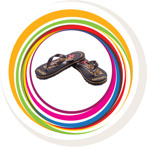 Ortho - Black Sole Dark Brown Print 1