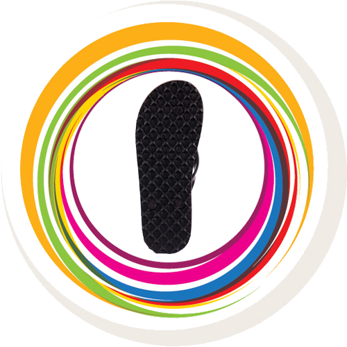 Ortho - Black Sole Dark Brown Print 3