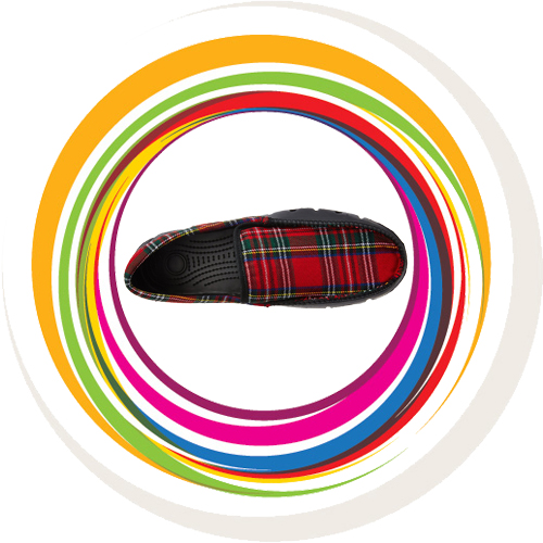 Men Loafer -Scotish Check -Red 11